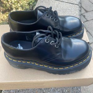 Dr Martens Quad 1461 Polished Smooth Leather